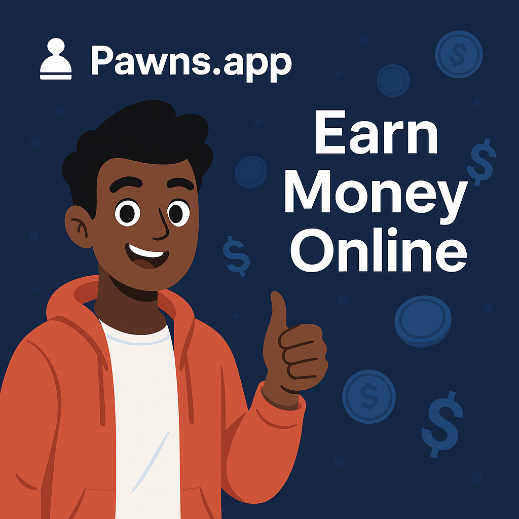 Verdien moeiteloos met Pawns.app: een app voor passief inkomen die werkt