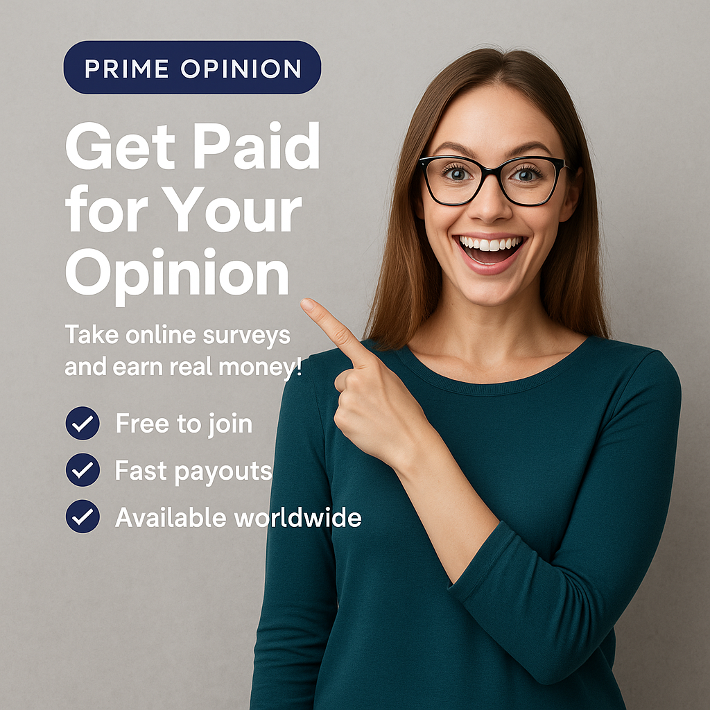 Verdien Geld met Enquêtes: Ontdek Prime Opinion