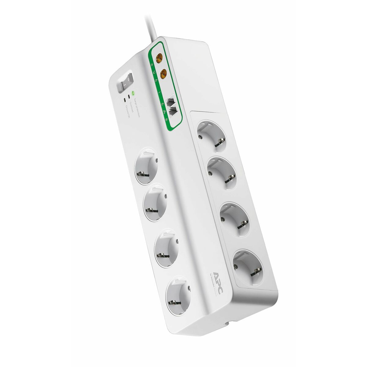 Power Socket 8 Sockets with Switch