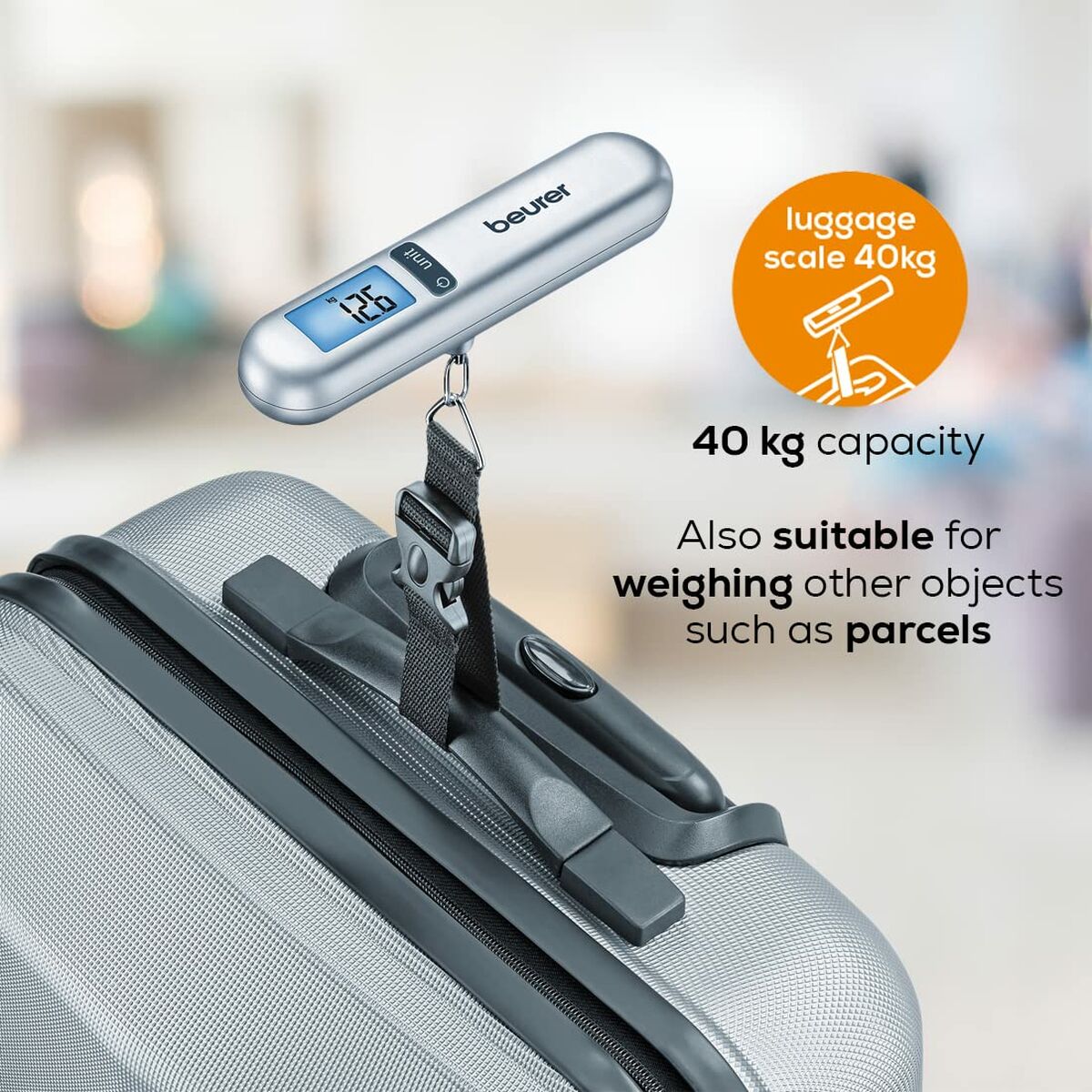 Digital Luggage Scale Beurer 40kg