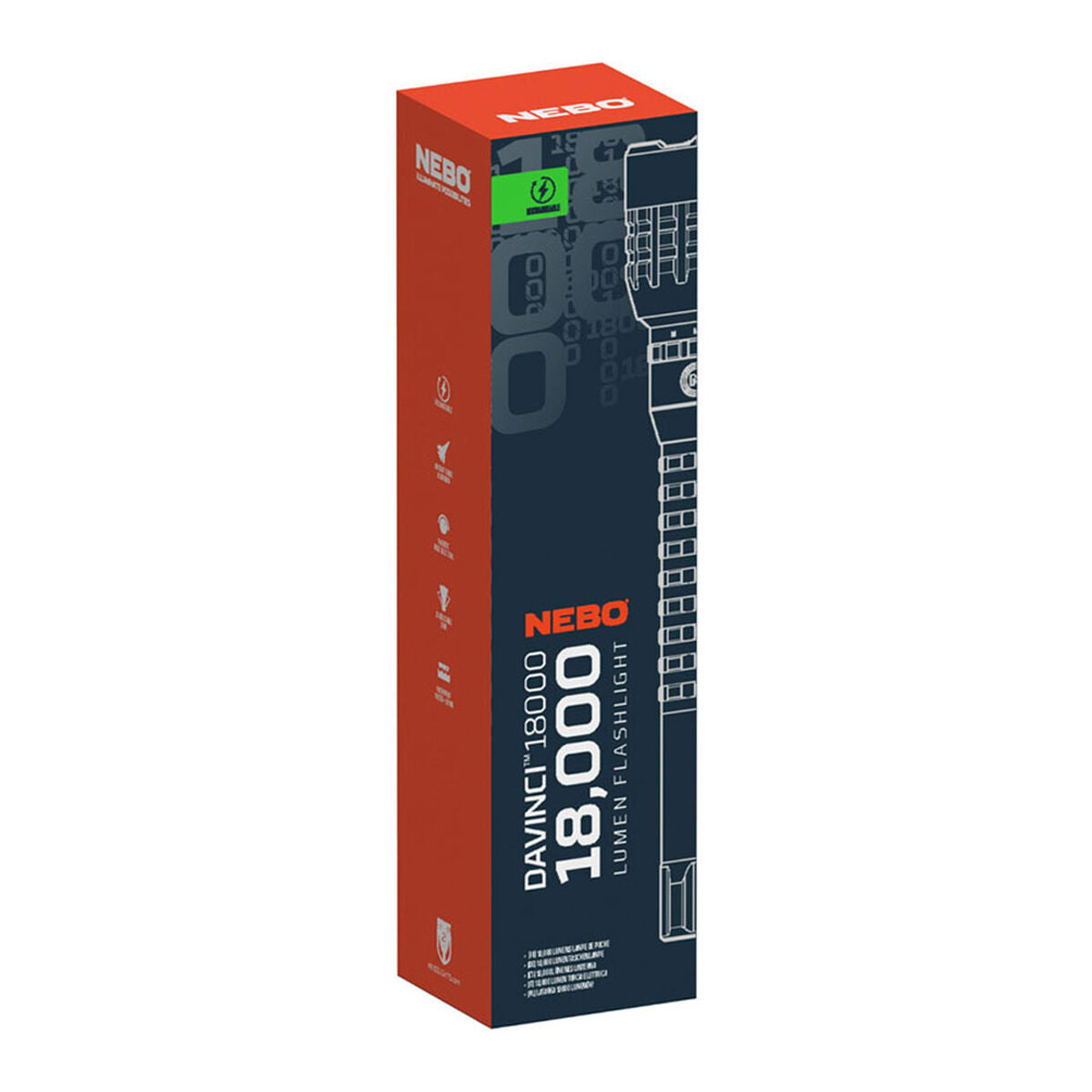 Rechargeable LED torch Nebo Davinci™