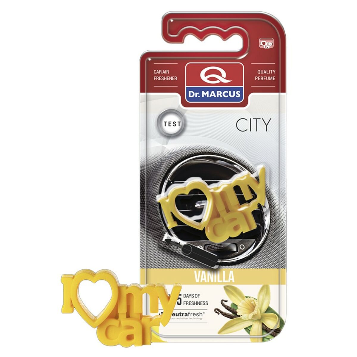 Car Air Freshener Vanilla Plastic Fragrance