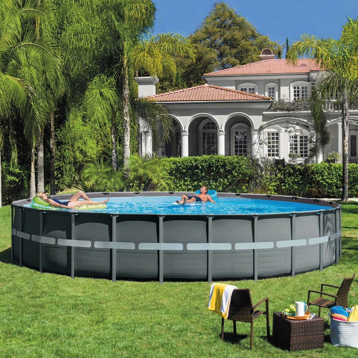 Removable pool Intex 732 x 132 x 732 cm
