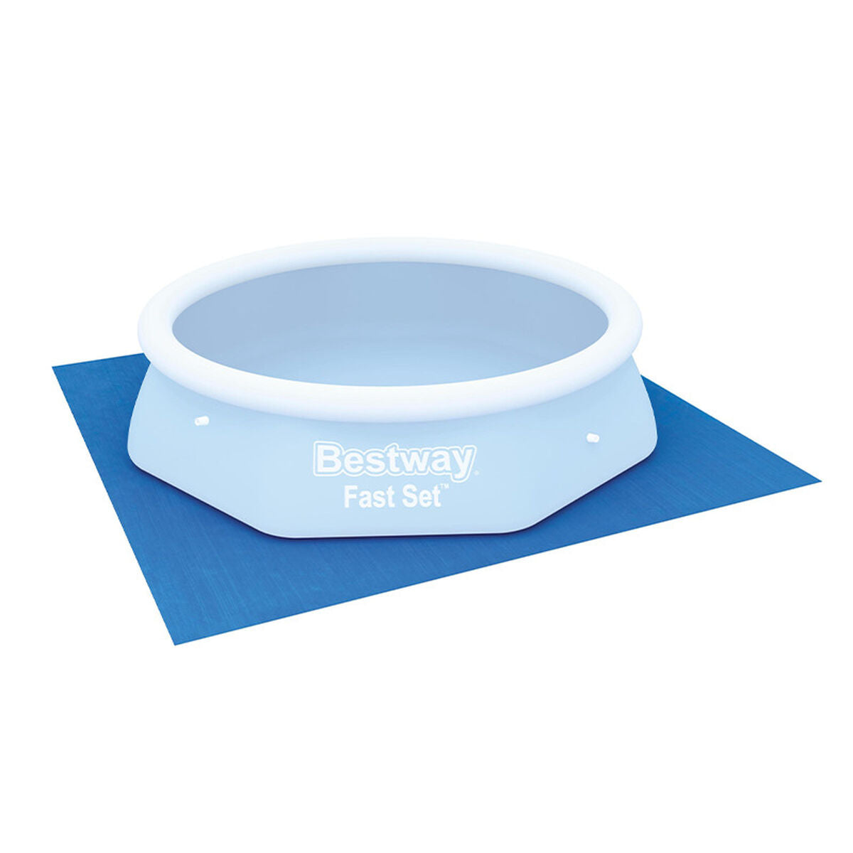 Protective flooring for removable swimming pools Shine Inline