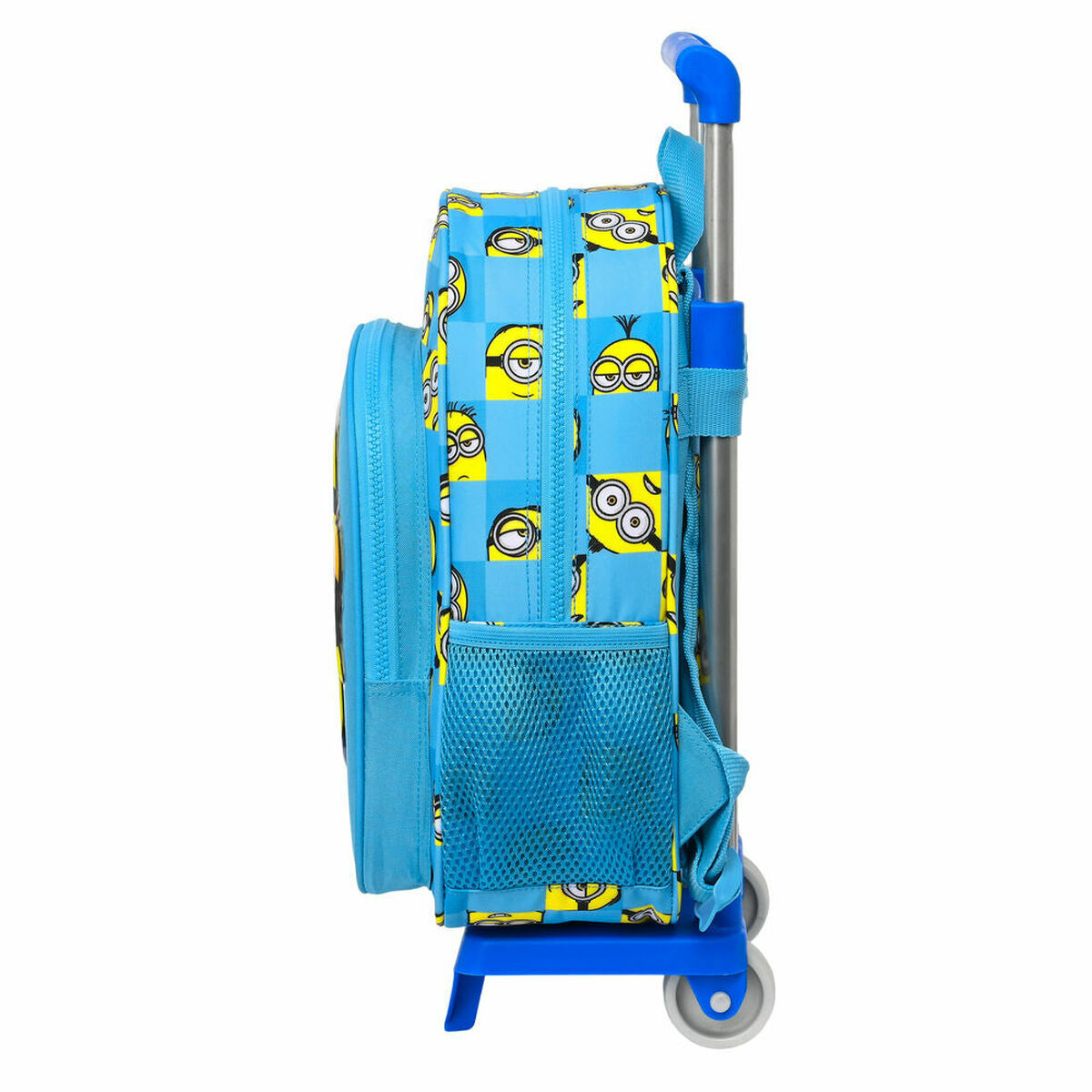 School Rucksack with Wheels Safta Black