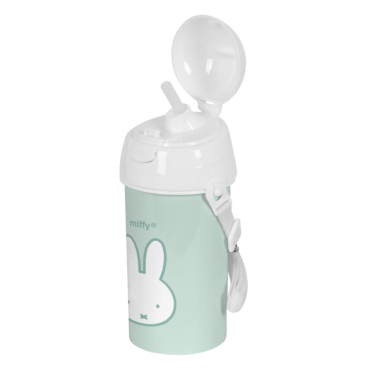 Miffy Menta Mint PVC palack tetővel és szívószállal 500 ml