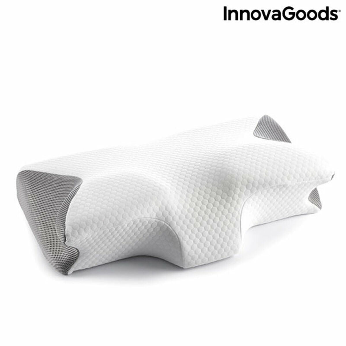 Viscoelastic Neck Pillow with Ergonomic Contours Conforti InnovaGoods MEMORY FOAM PILLOW (Refurbished A)