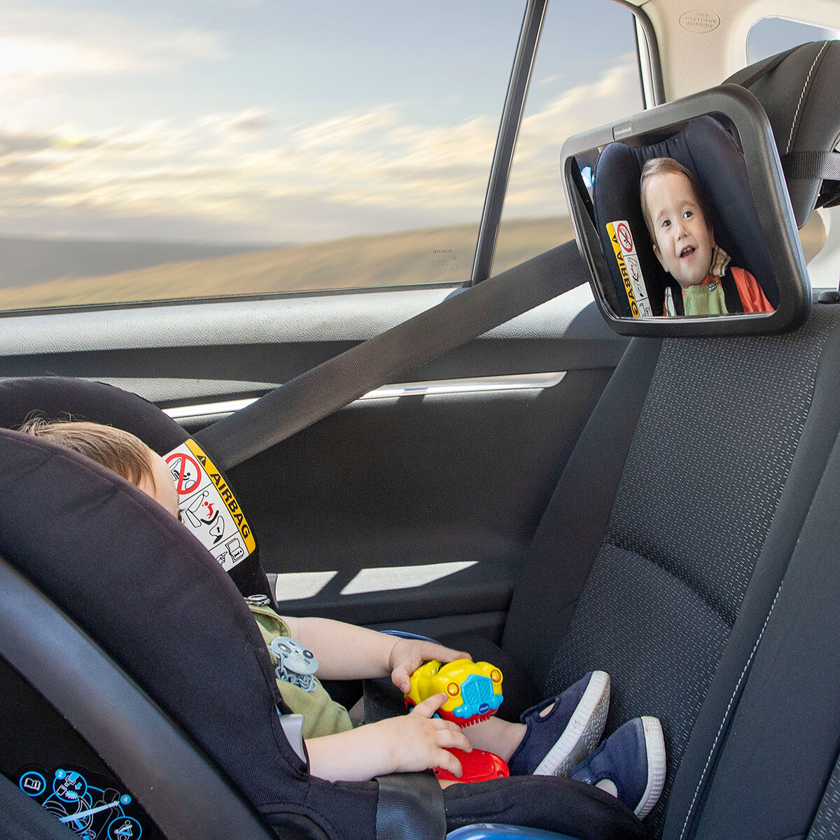 Rearview Baby Mirror for Rear Seat Mirraby