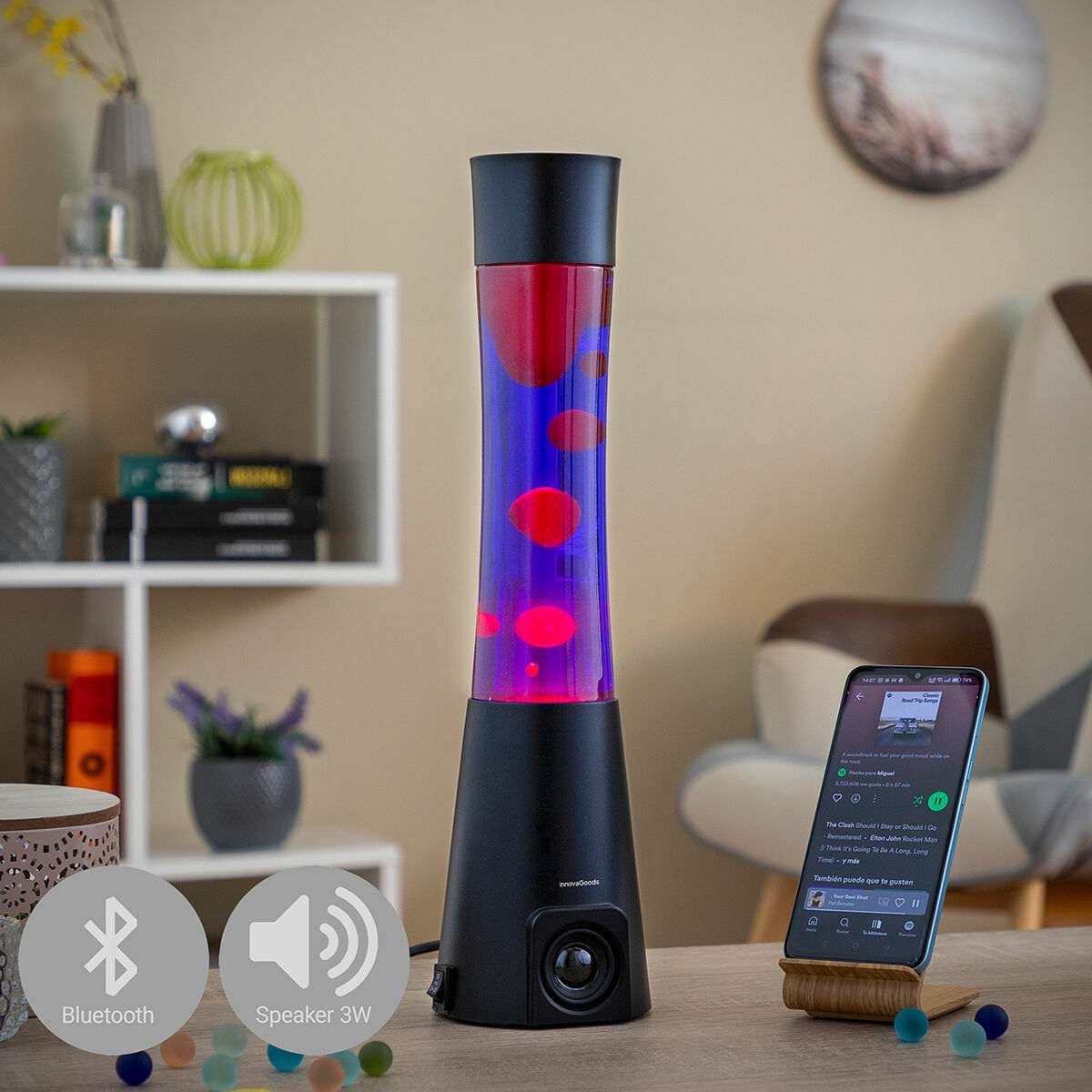 Lava Lamp with Speaker