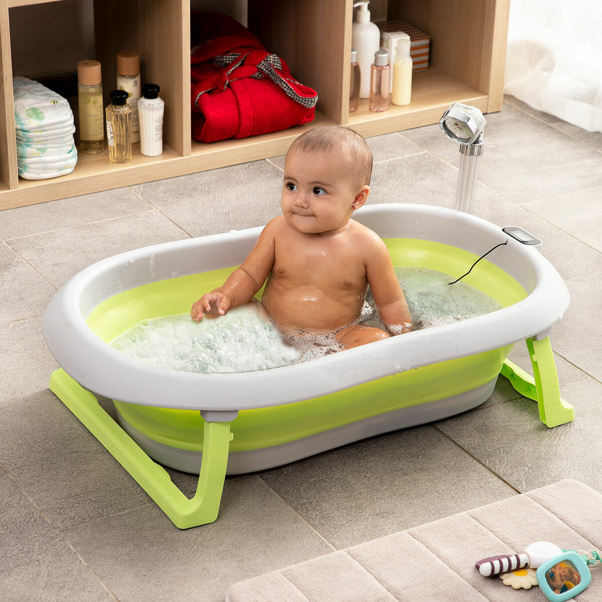 Evolutionary Folding Baby Bathtub