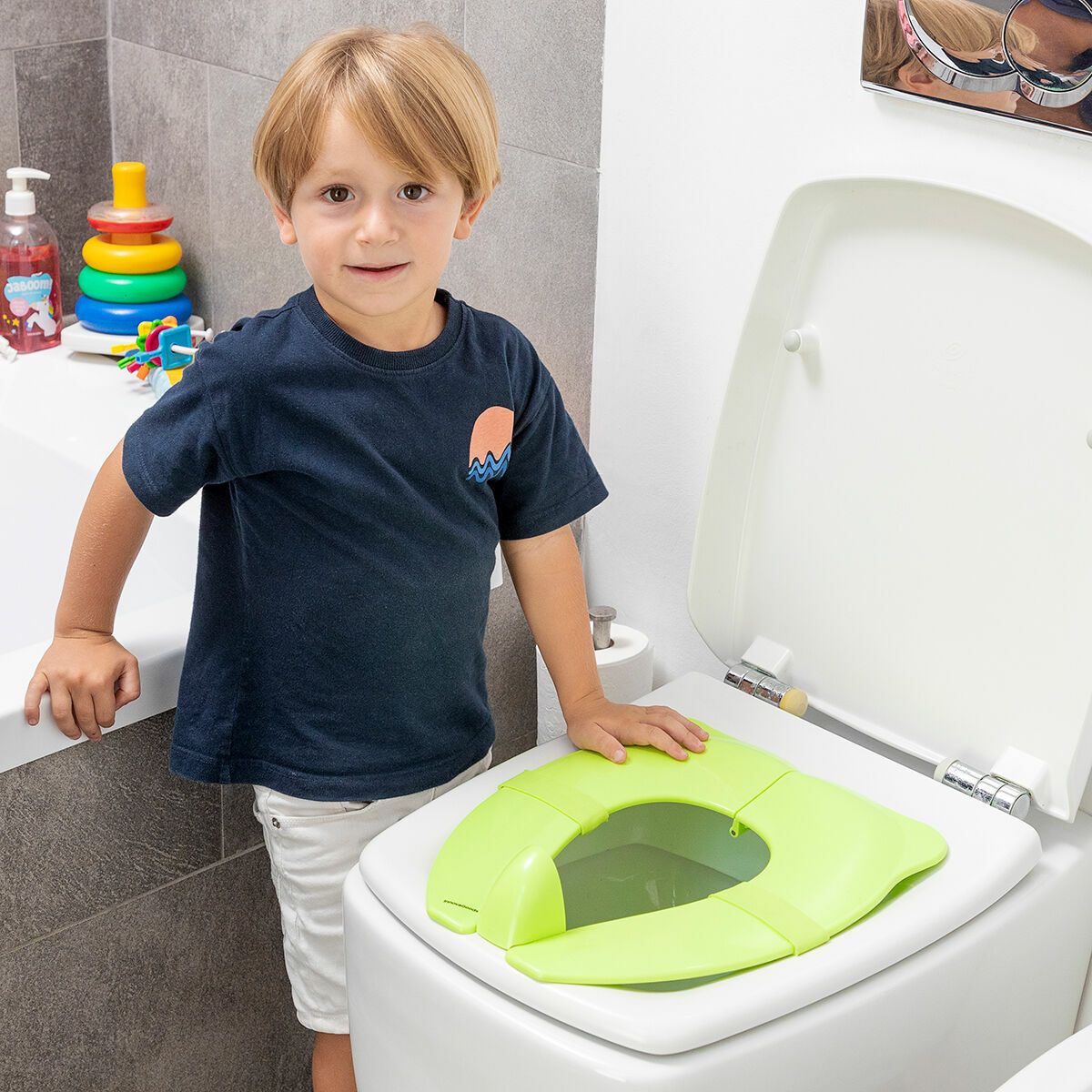 Folding Toilet Seat Reducer for Children