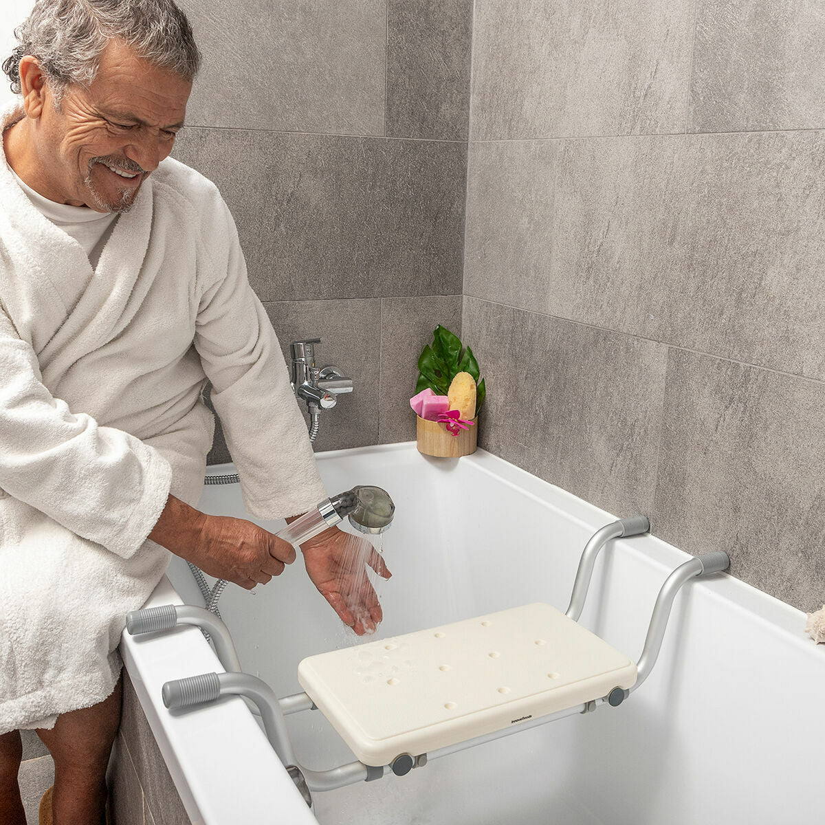 2-in-1 Non-slip Bathtub Seat