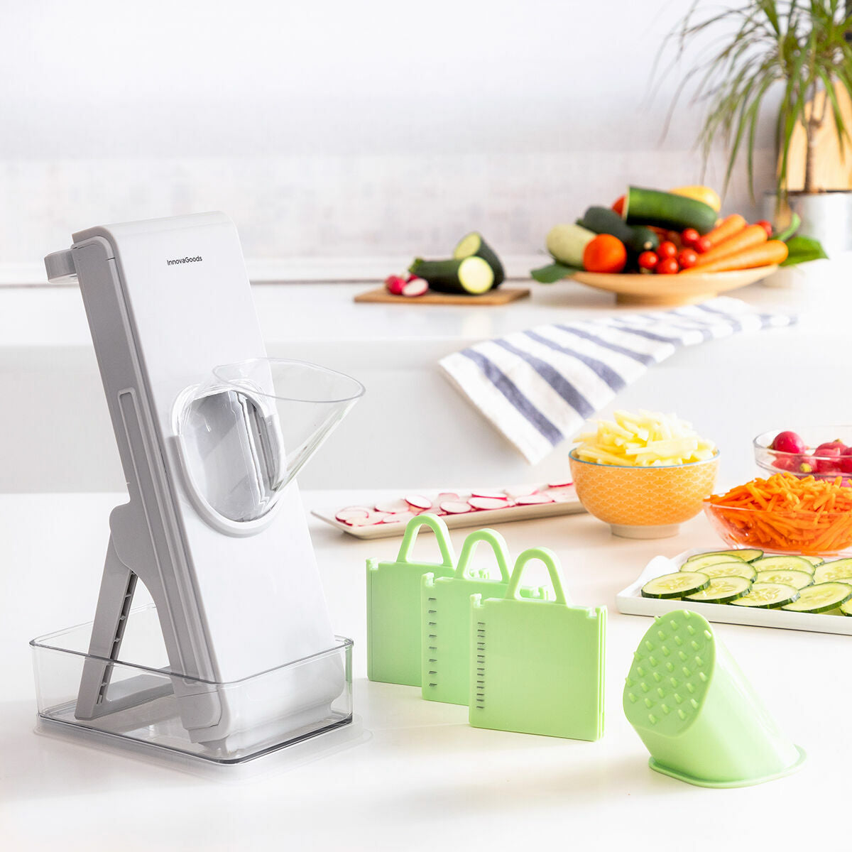 5-in-1 Folding Vegetable Slicer Mandolin