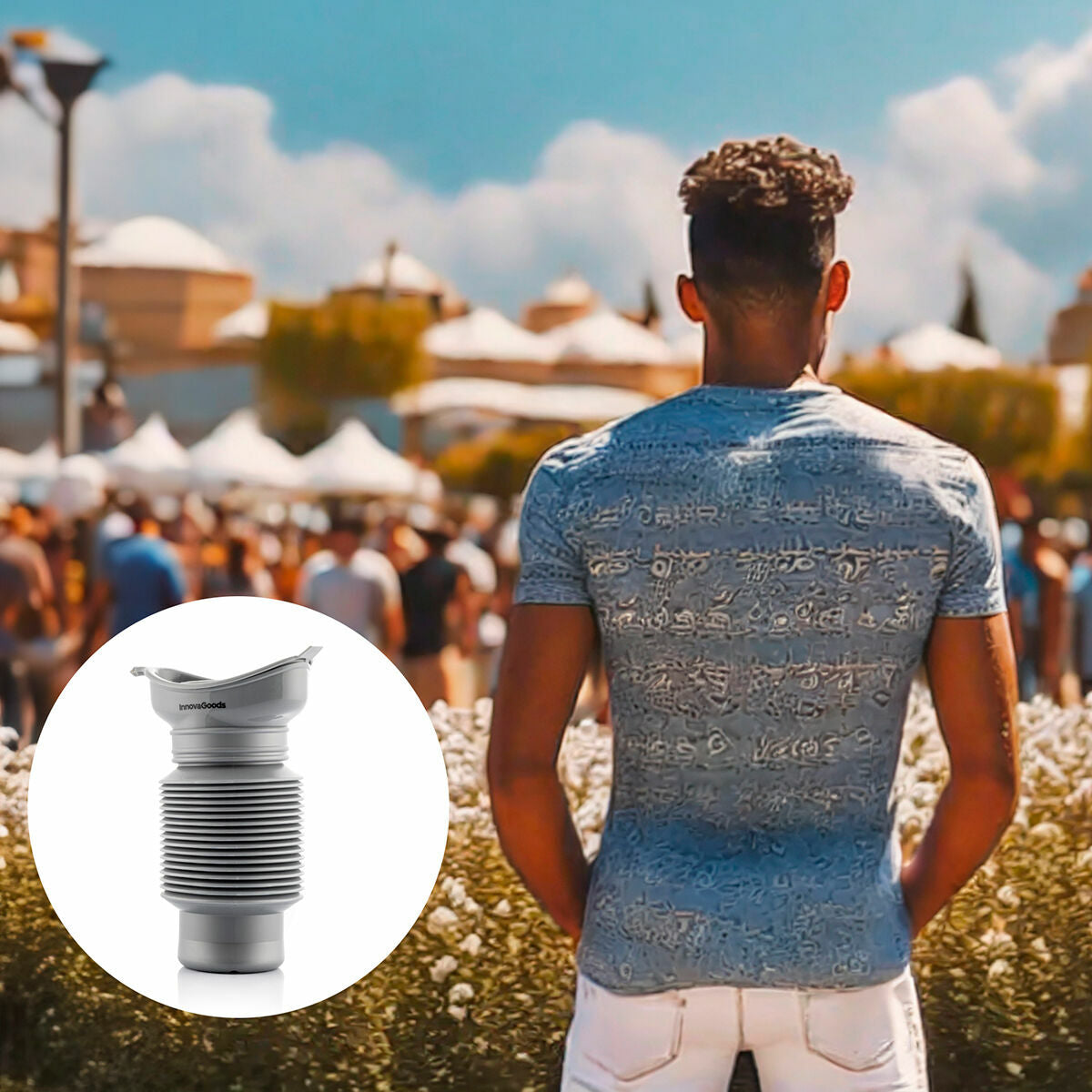 Collapsible Portable Urinal Easpee