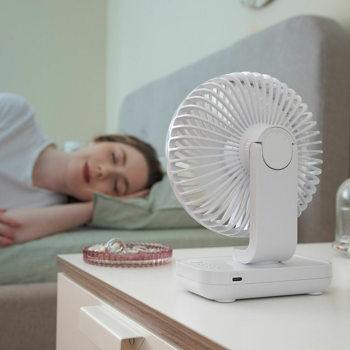 Rechargeable Desk Fan