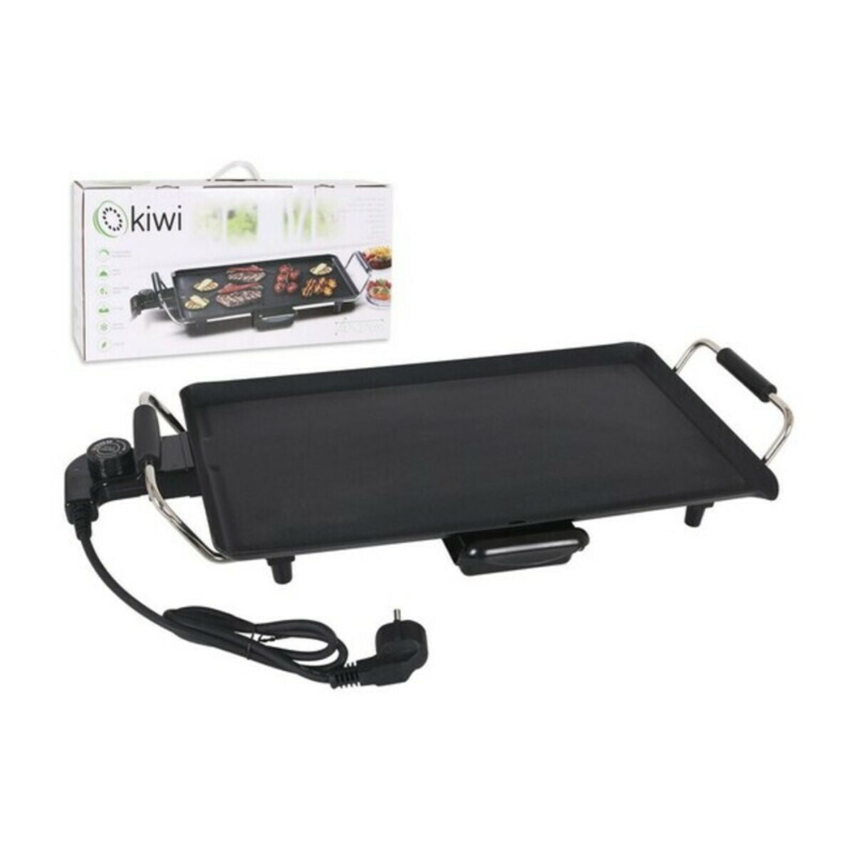 Flat grill plate