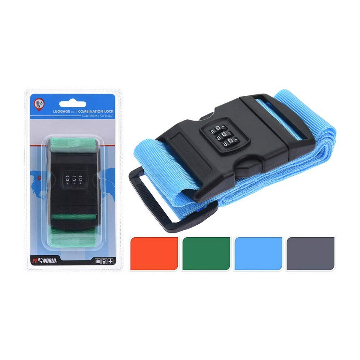 Safety Belt Suitcase