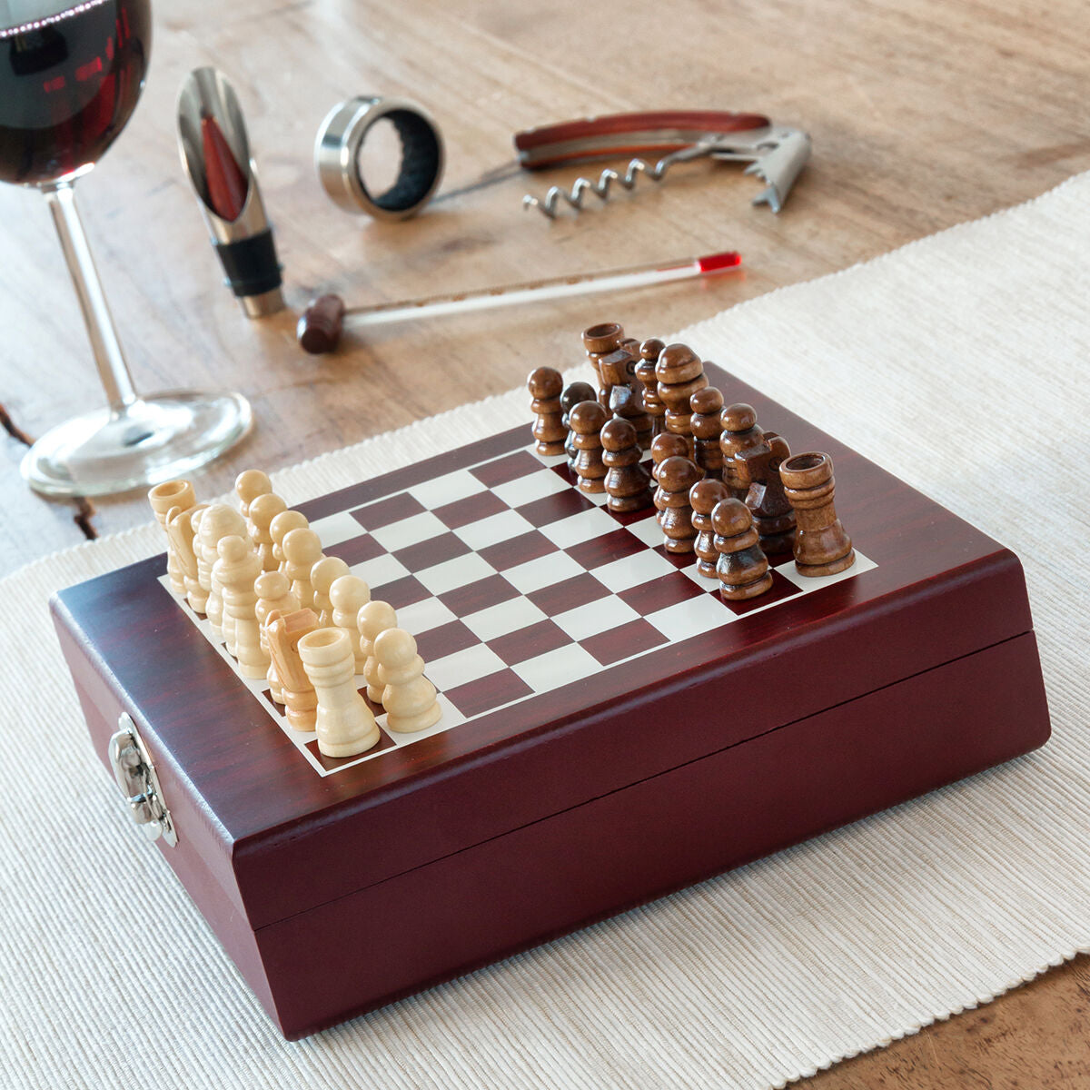 Chess Wine Set 37 Pieces