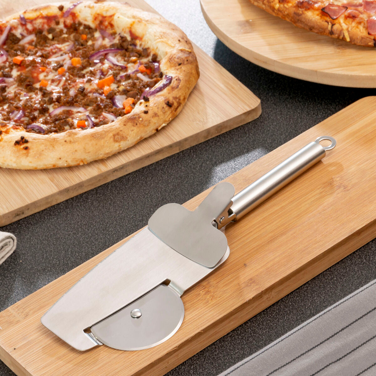 Pizza Cutter 4-in-1 Nice Slice