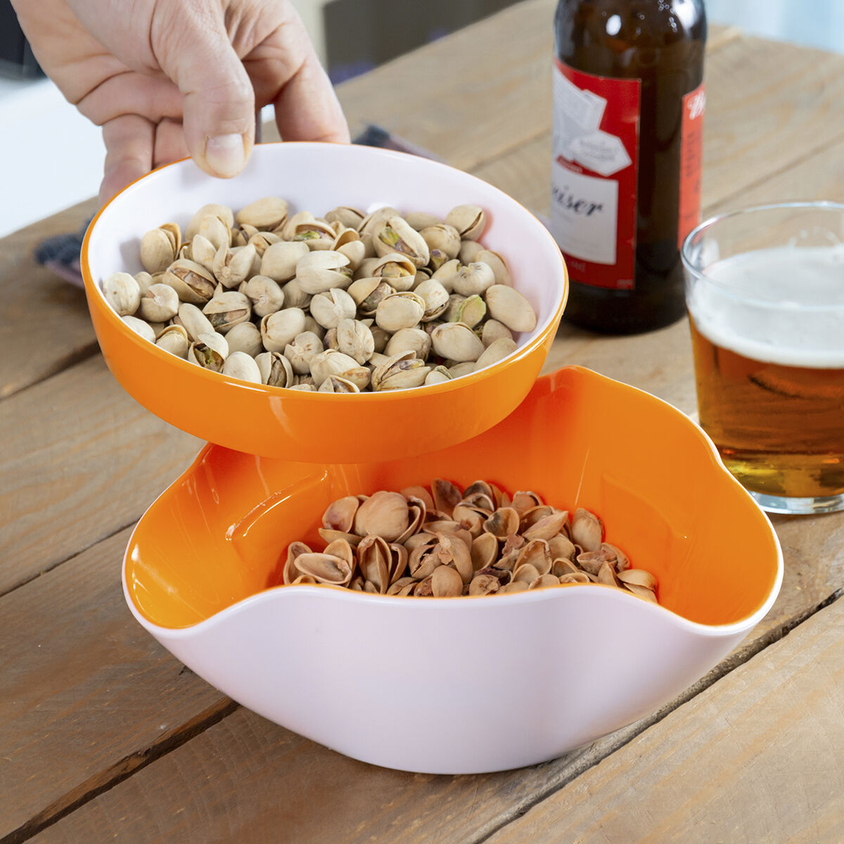 2-in-1 Snack Bowl 2 Pieces