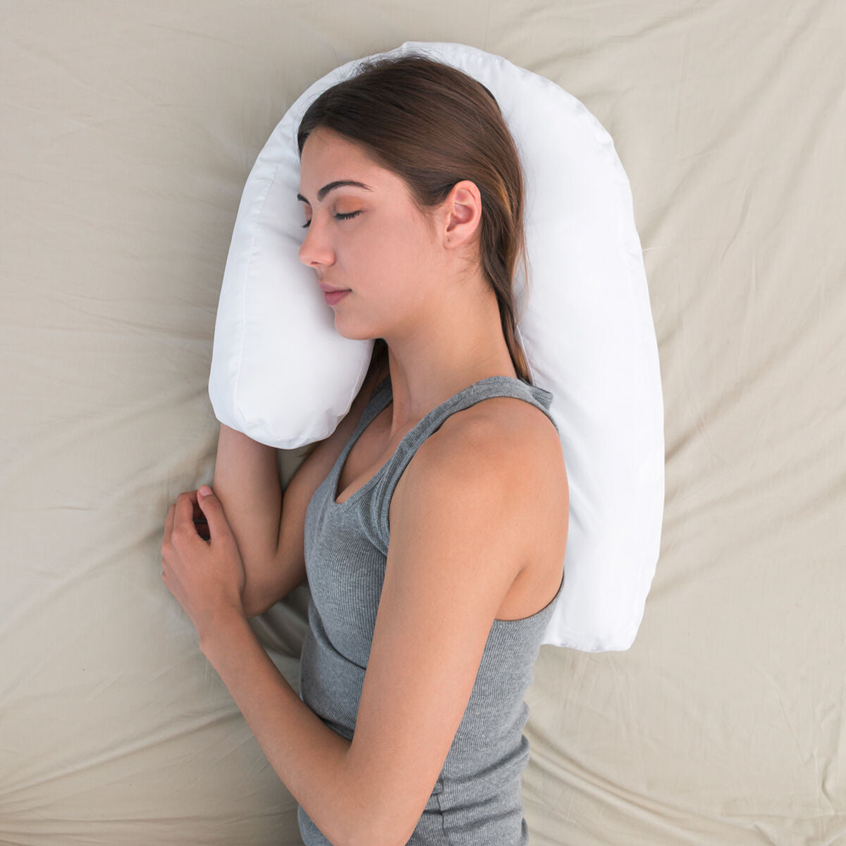 U Side Sleepers Ergonomic Pillow Slupill