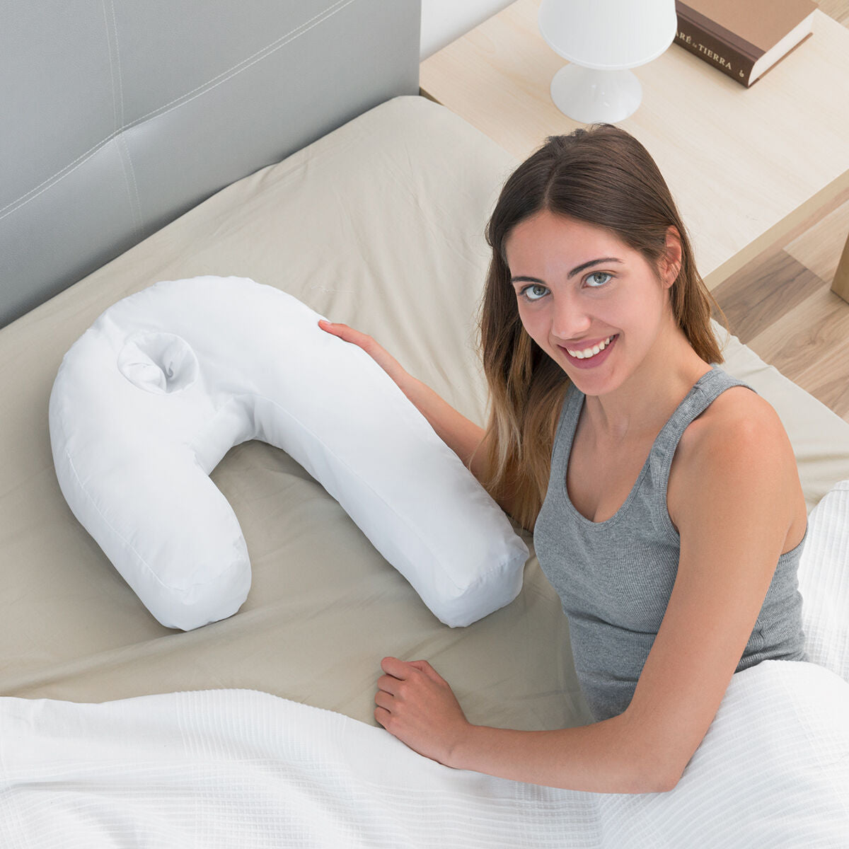 U Side Sleepers Ergonomic Pillow Slupill