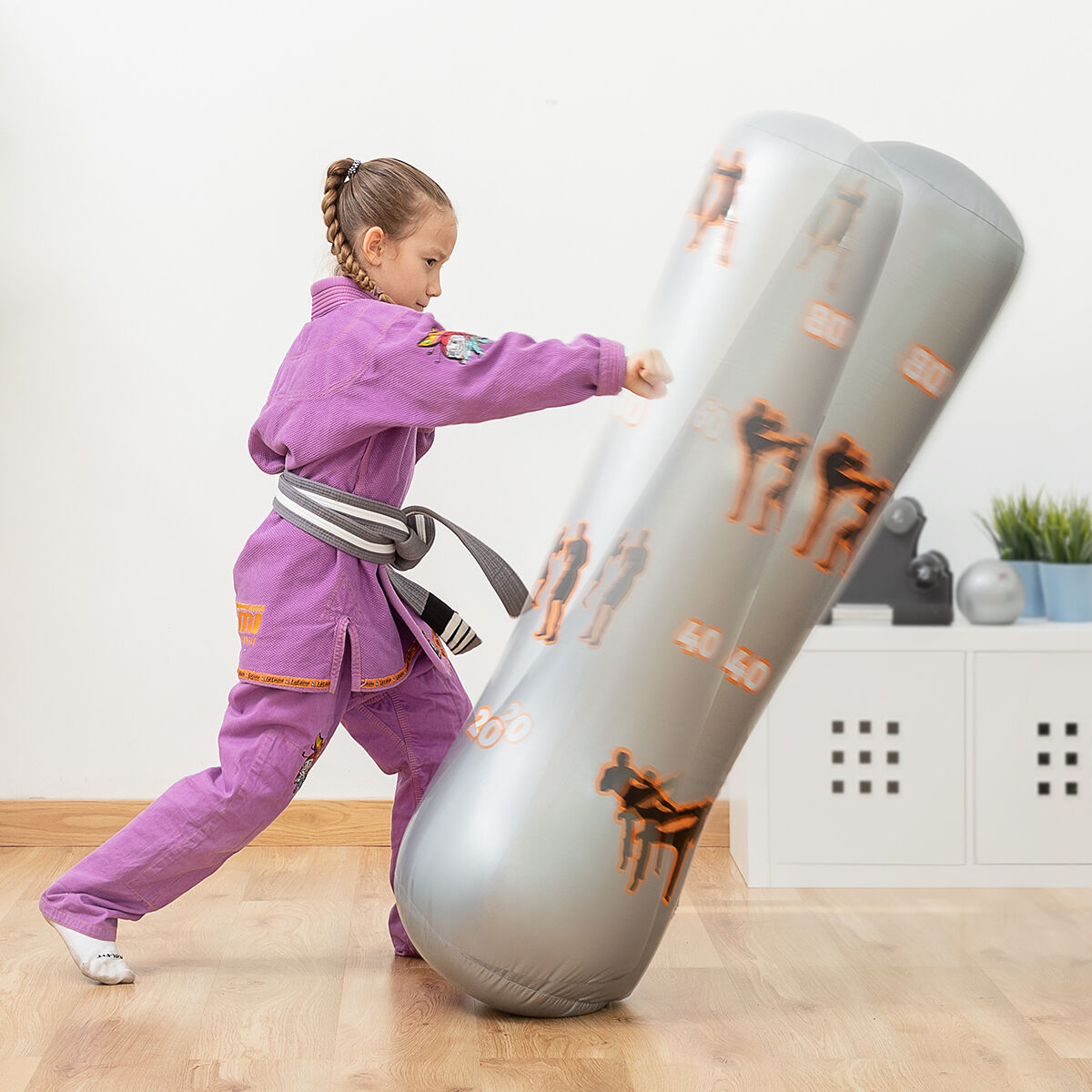 Children's Inflatable Boxing Punchbag with Stand