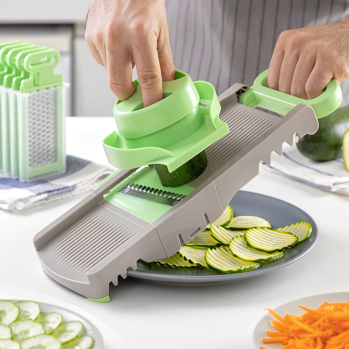 6-in-1 Folding Mandolin Grater