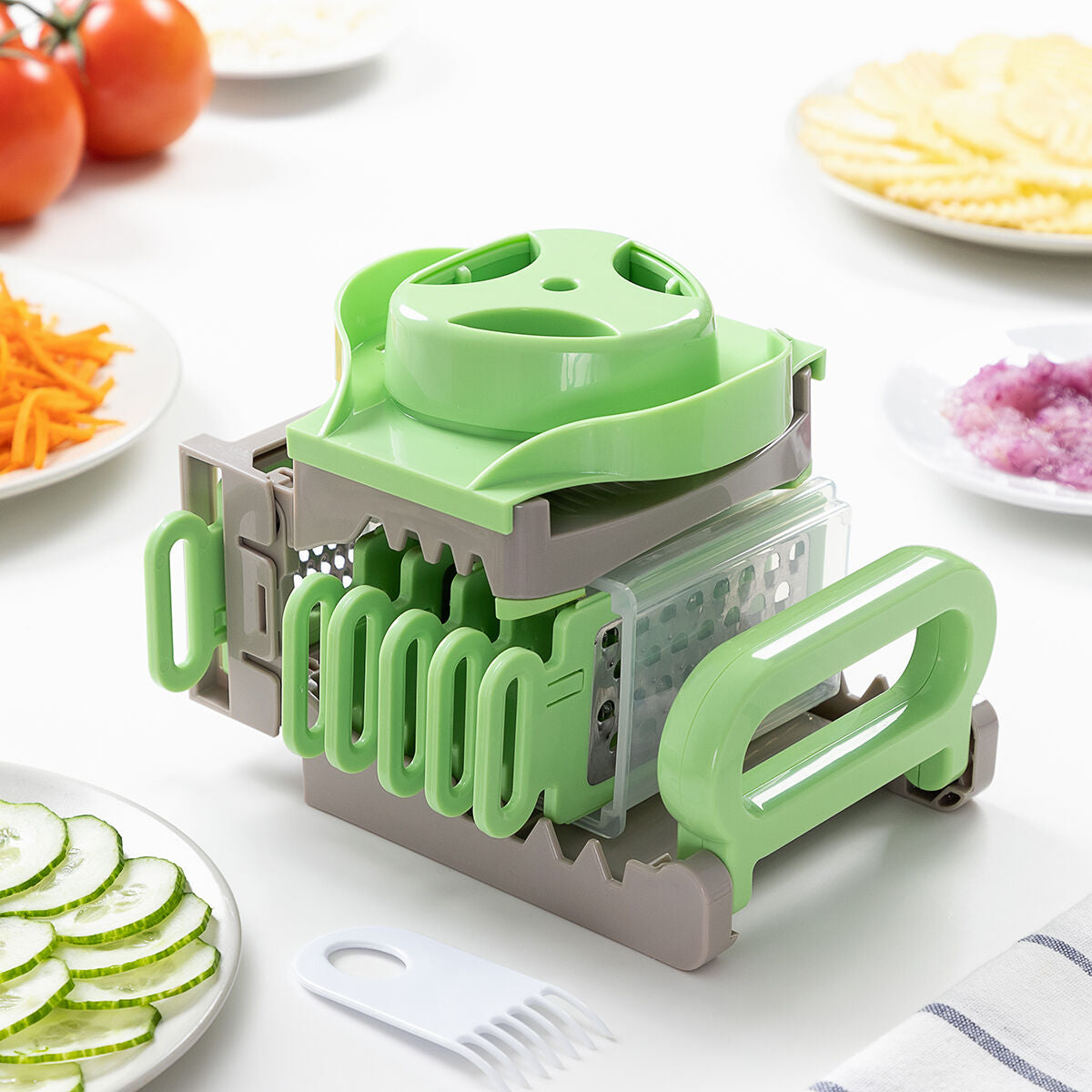 6-in-1 Folding Mandolin Grater