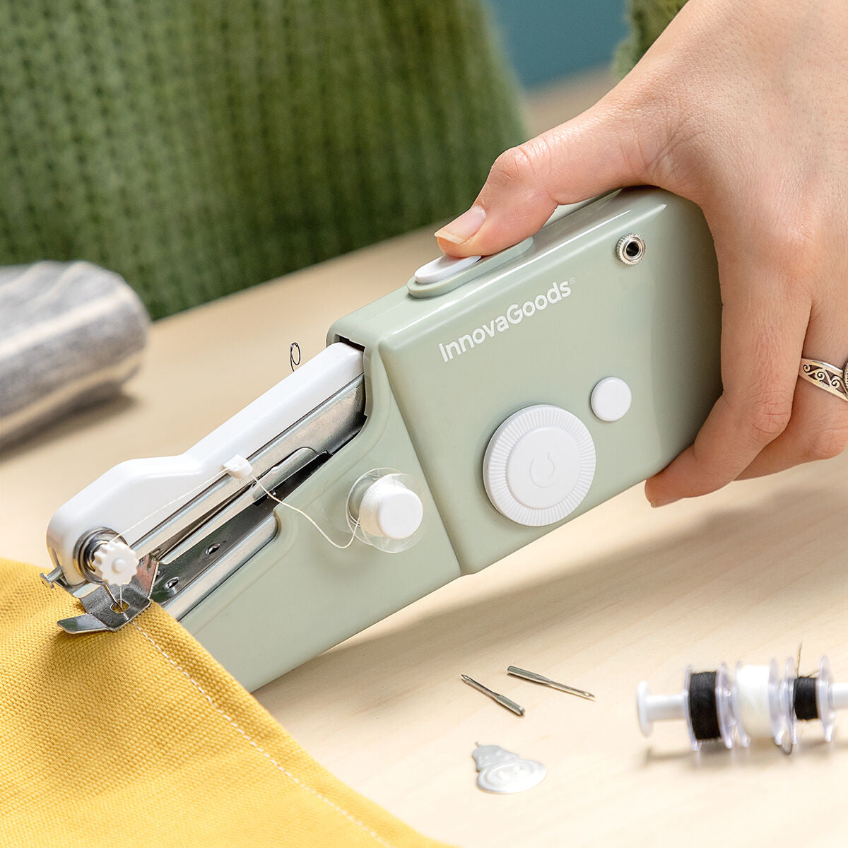 Portable Travel Handheld Sewing Machine Sewket