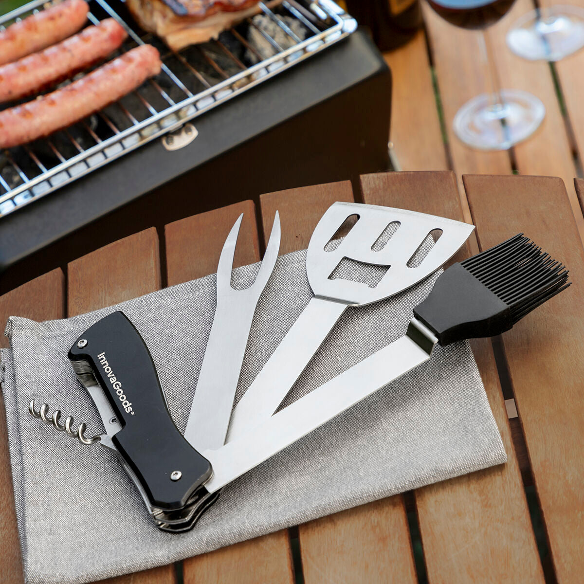 5 in 1 Barbecue Utensils Set Bbkit