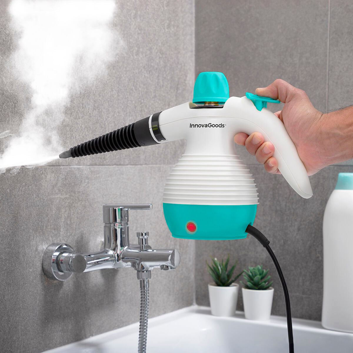 Multi-purpose, 9-in-1 Hand-held Steamer with Accessories Steany 0,35 L 3 Bar 1000W