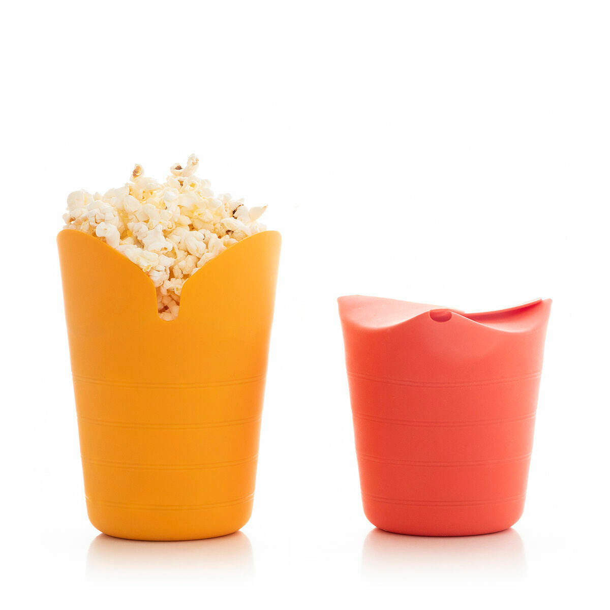 Collapsible Silicone Popcorn Poppers InnovaGoods COLLAPSIBLE POPCORN BOWL Metal Silicone (Refurbished A)