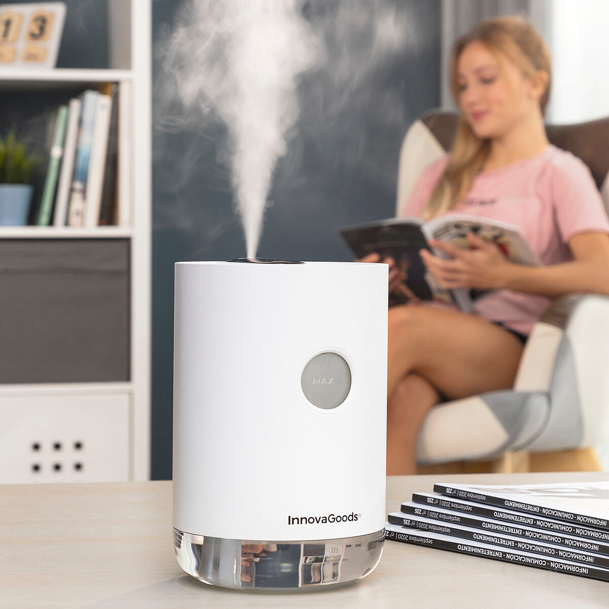 Rechargeable Ultrasonic Humidifier Vaupure