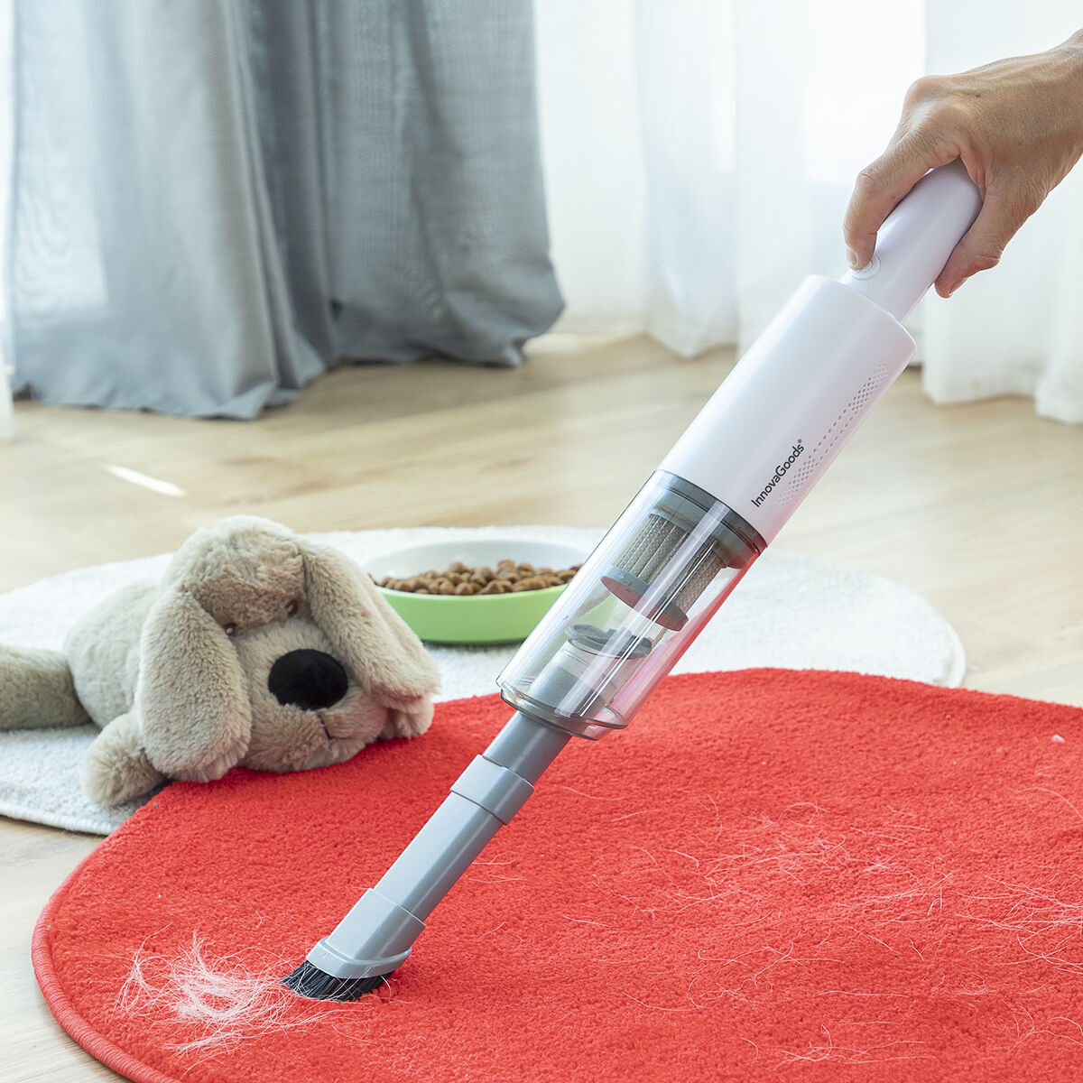 Rechargeable Handheld Vacuum Cleaner with 3 Accessories