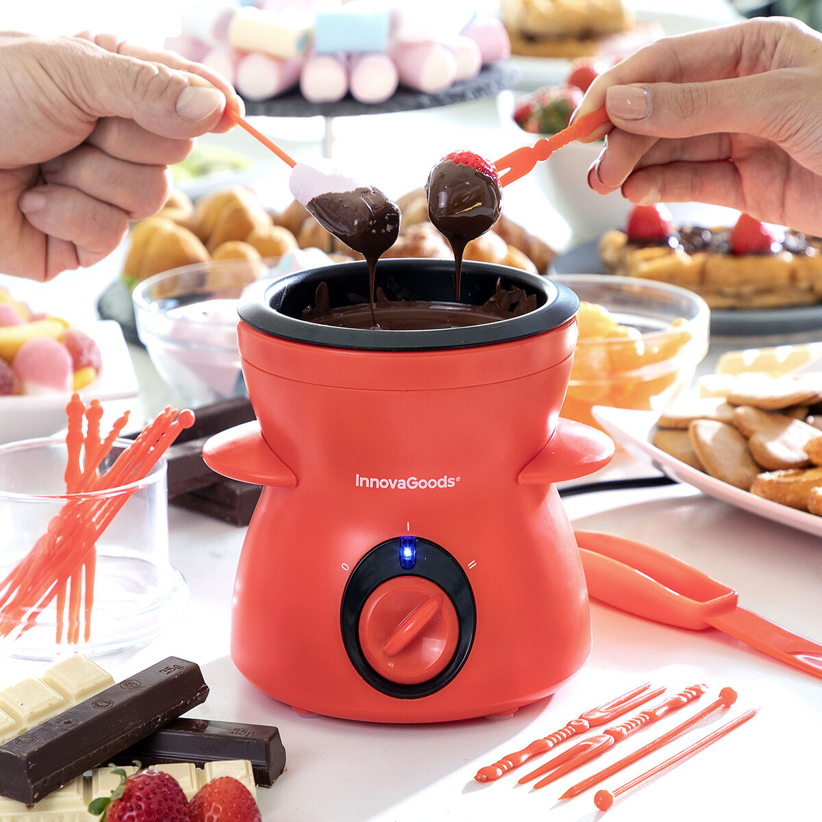 Chocolate Fondue with Accessories Fonlat