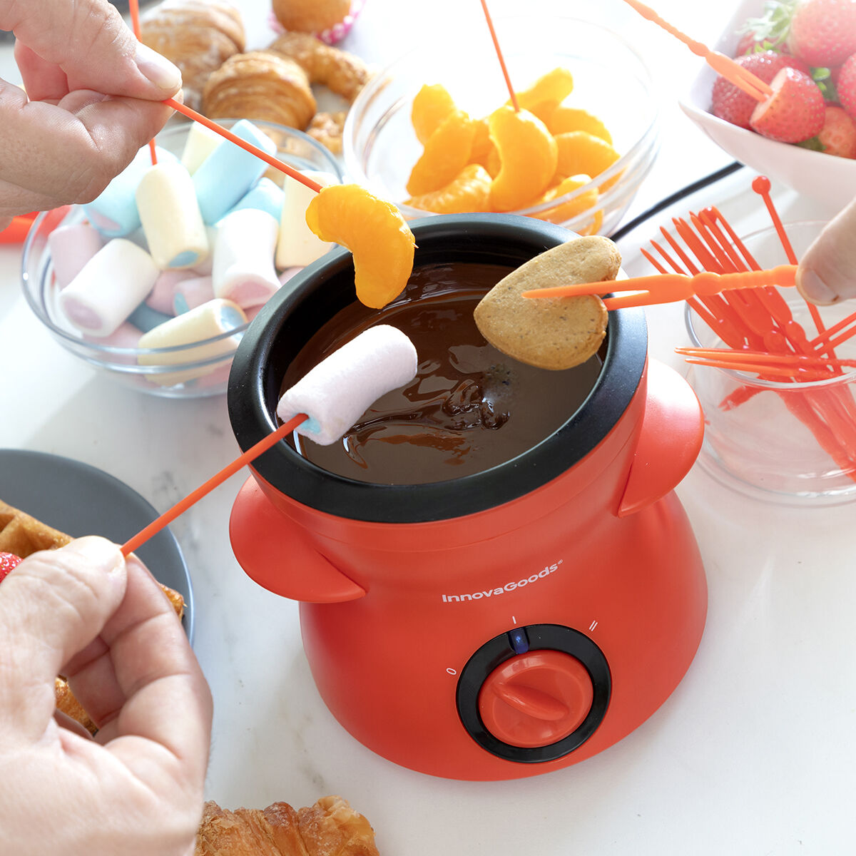 Chocolate Fondue with Accessories Fonlat