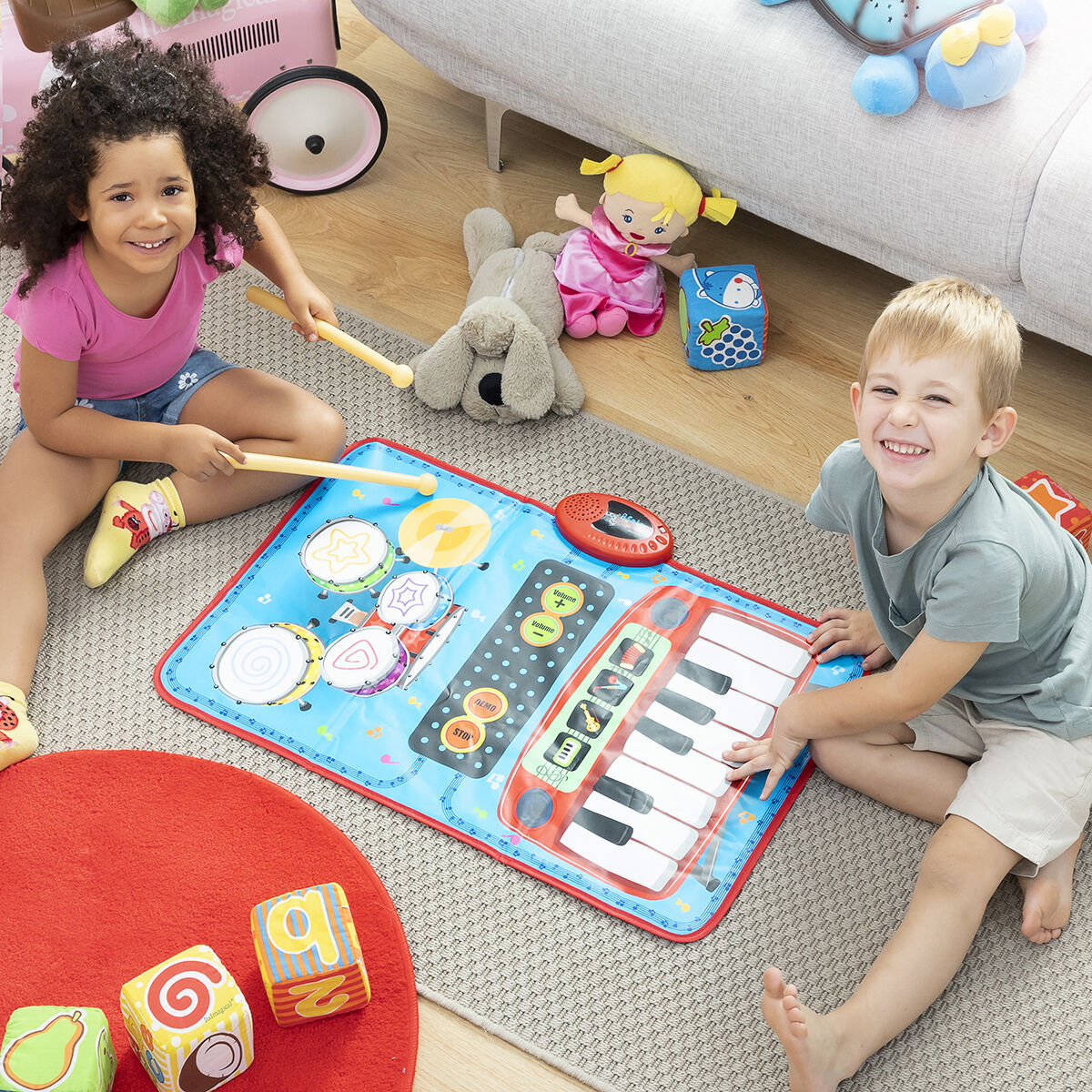 2-in-1 Musical Mat Beats'n'