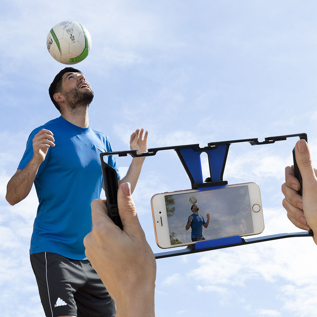 Smartphone Holder with Manual Stabiliser