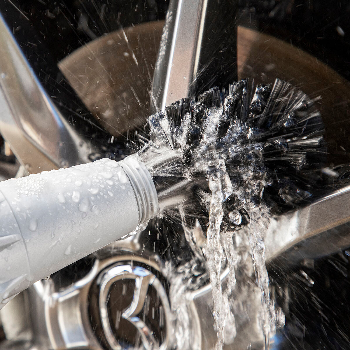 Rotating Brush for Hosepipe
