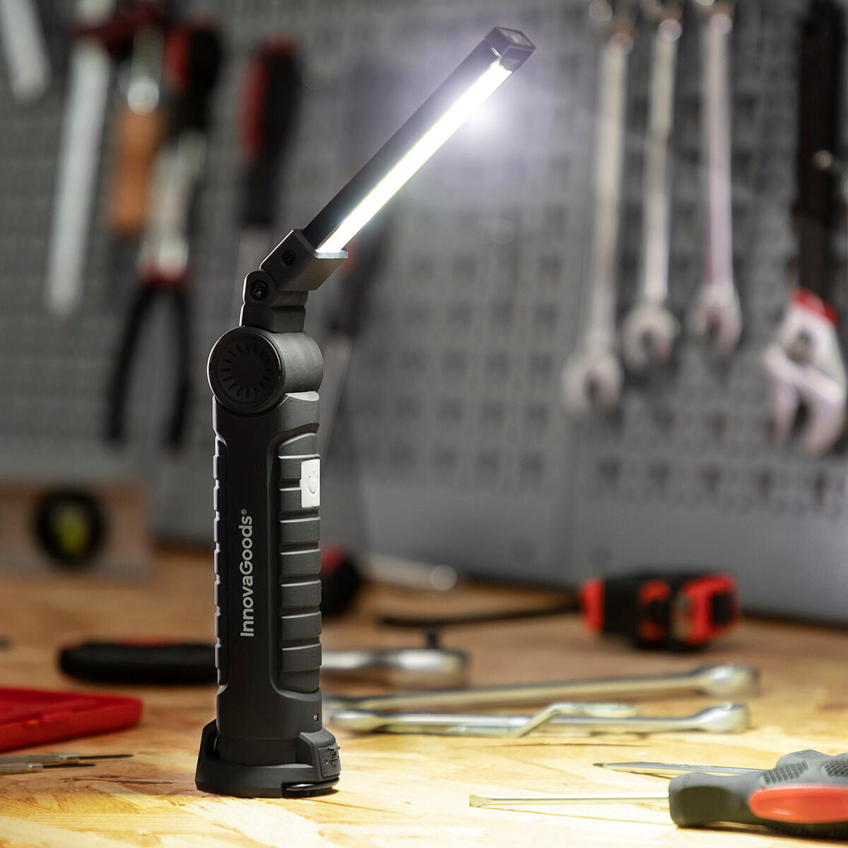 5-In-1 Rechargeable Magnetic LED Torch