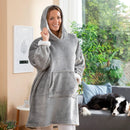 Oversized Sweatshirt Blanket with Fleece Lining Swug