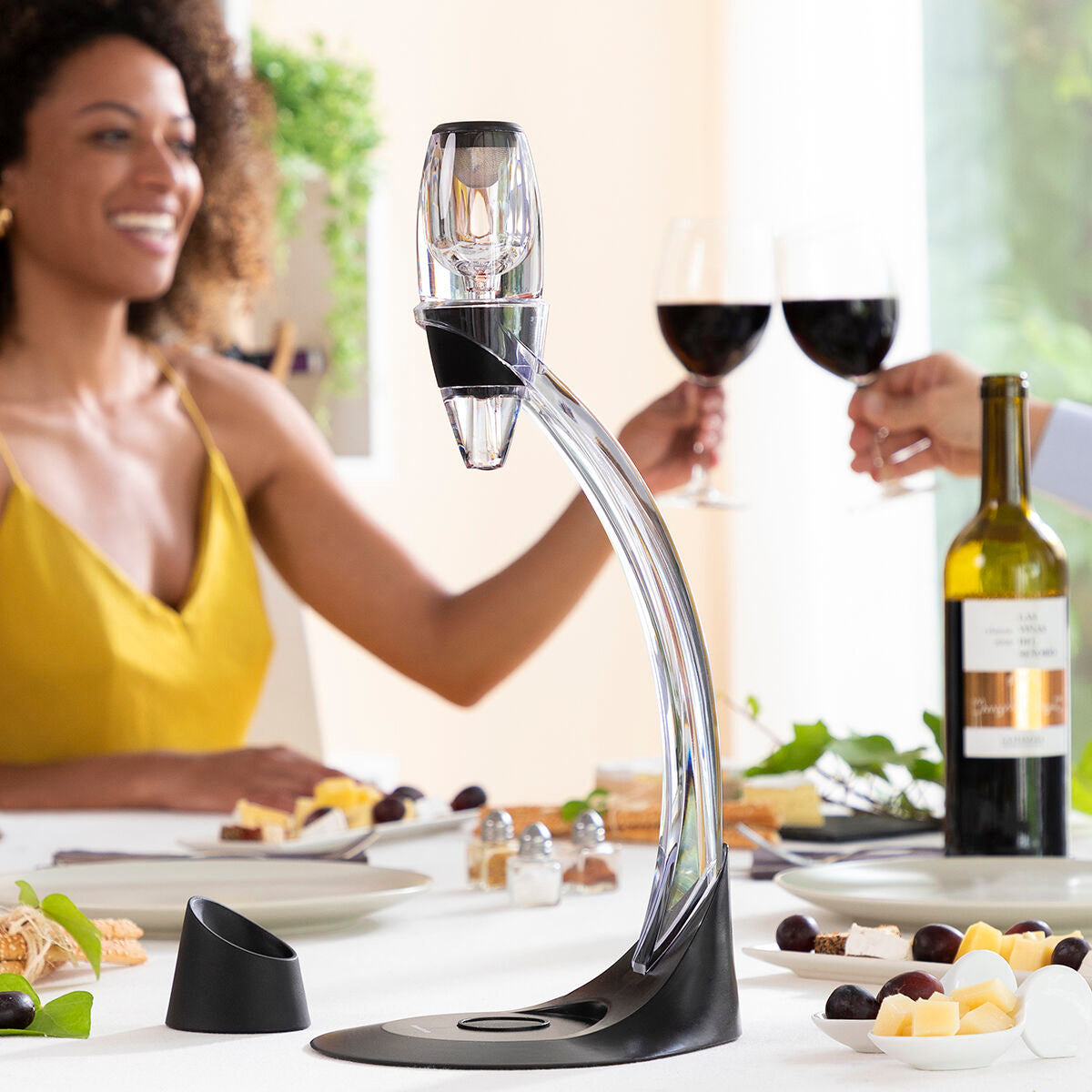 Professional Wine Aerator with Tower Stand and Non-Drip Base Winair