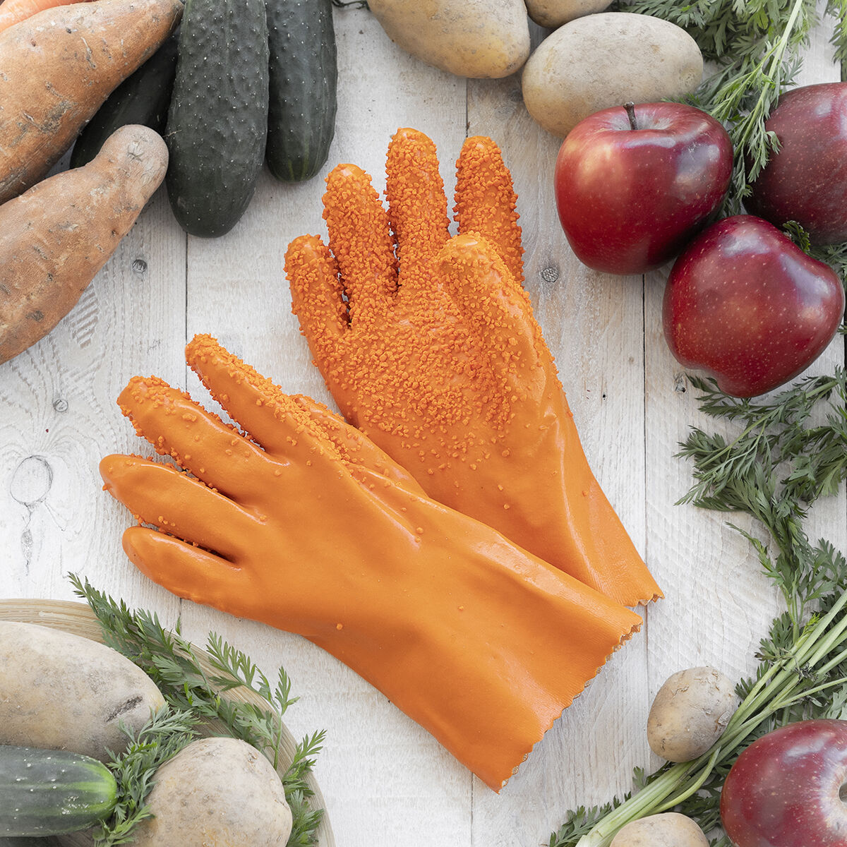 Guantes para limpieza de frutas y verduras Glinis InnovaGoods