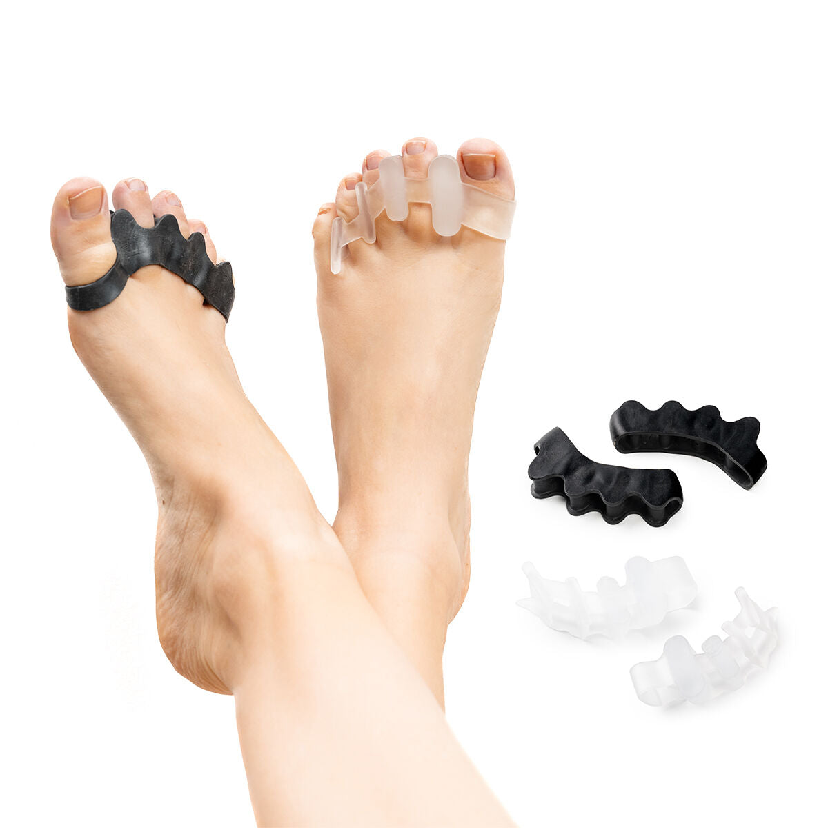 Toe Separators for Relaxation and Sport Toelax 4 Units