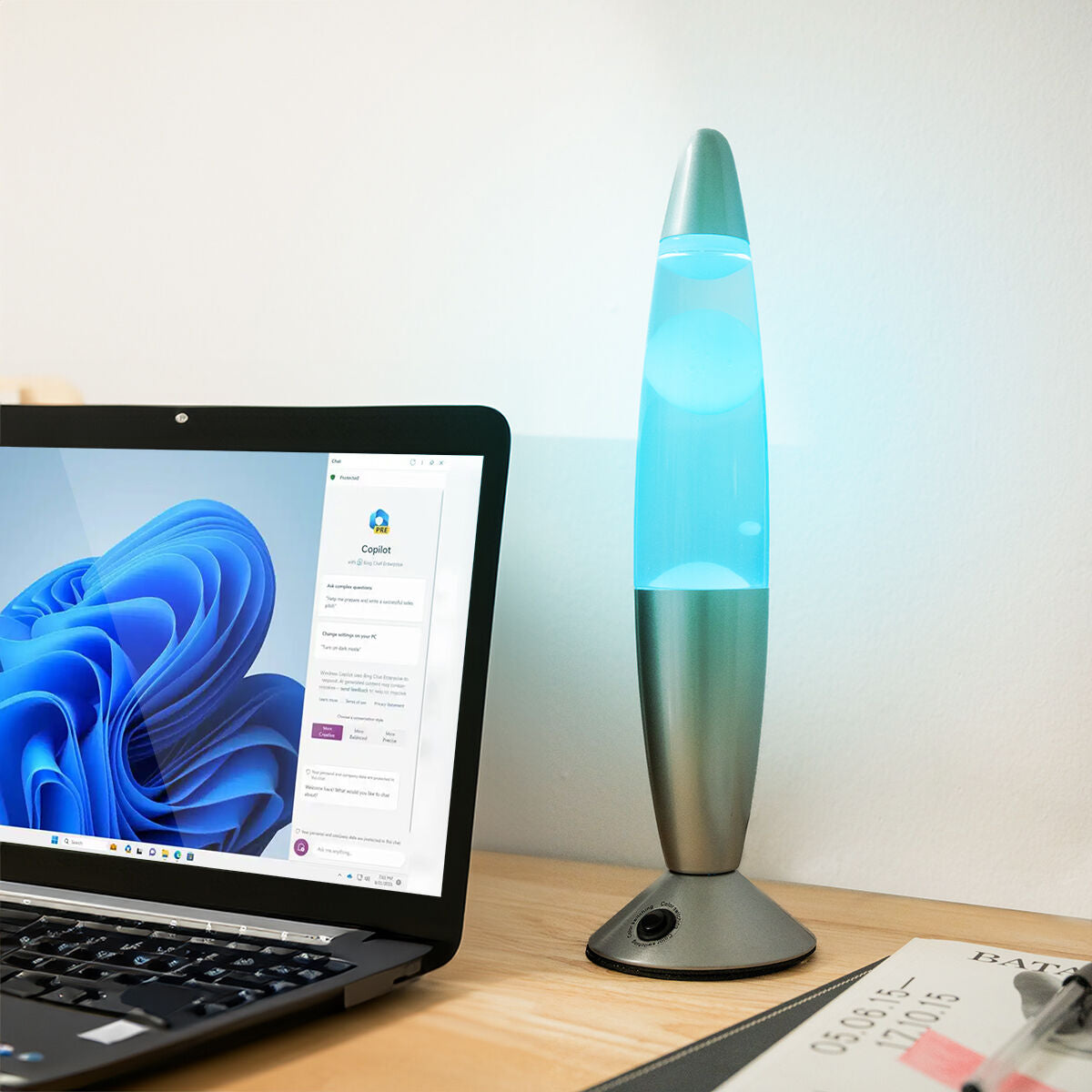 Multicoloured LED Lava Lamp Kolemp