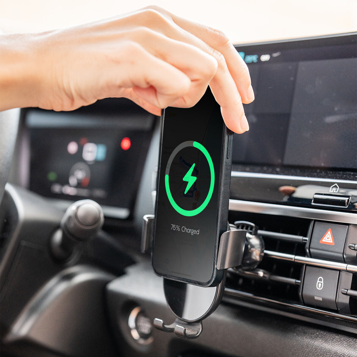 Wireless Fast Charging Phone Holder for Cars